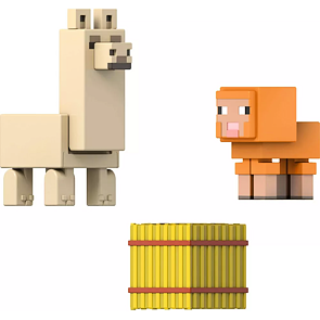 Minecraft figurky Lama a ovce