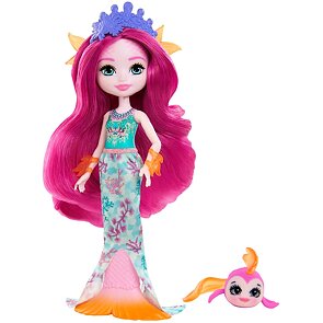 Enchantimals panenka se zvířátkem - Maura Mermaid
