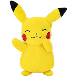 Pokémon plyšák Pikachu spokojený 20 cm