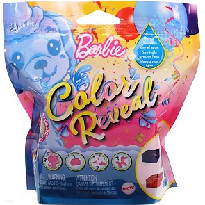 Barbie Color Reveal Zvířátka konfety