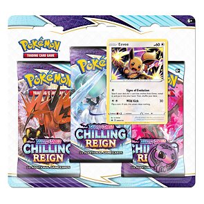 Pokémon Chilling Reign 3 boostery, mince a karta Eevee