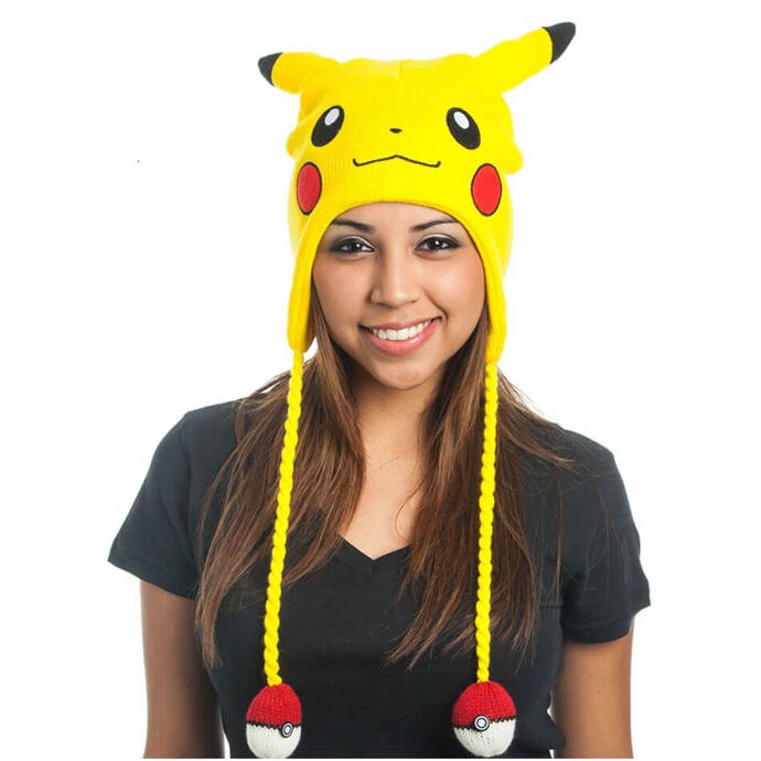 Pokémon zimní čepice Pikachu s ušima
